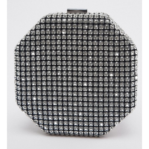 ZARA MINAUDIERE RHINESTONE BAG - Picture 12 of 15